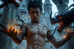 Shirtless Boys of Hogwarts,House Slytherin,School of Witchcraft and Wizardry,Harry Potter