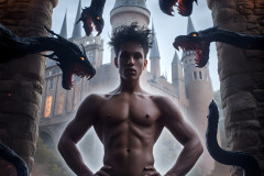 Shirtless Boys of Hogwarts,House Slytherin,School of Witchcraft and Wizardry,Harry Potter