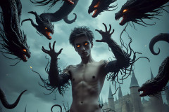 Shirtless Boys of Hogwarts,House Slytherin,School of Witchcraft and Wizardry,Harry Potter