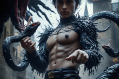 Shirtless Boys of Hogwarts,House Slytherin,School of Witchcraft and Wizardry,Harry Potter