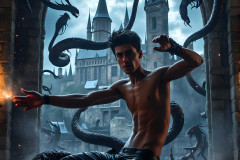 Shirtless Boys of Hogwarts,House Slytherin,School of Witchcraft and Wizardry,Harry Potter