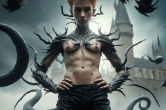 Shirtless Boys of Hogwarts,House Slytherin,School of Witchcraft and Wizardry,Harry Potter