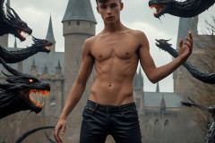 Shirtless Boys of Hogwarts,House Slytherin,School of Witchcraft and Wizardry,Harry Potter