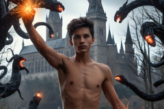 Shirtless Boys of Hogwarts,House Slytherin,School of Witchcraft and Wizardry,Harry Potter