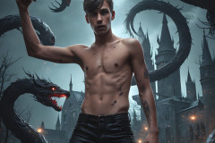 Shirtless Boys of Hogwarts,House Slytherin,School of Witchcraft and Wizardry,Harry Potter