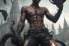 Shirtless Boys of Hogwarts,House Slytherin,School of Witchcraft and Wizardry,Harry Potter