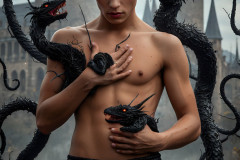 Shirtless Boys of Hogwarts,House Slytherin,School of Witchcraft and Wizardry,Harry Potter