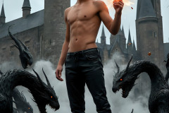 Shirtless Boys of Hogwarts,House Slytherin,School of Witchcraft and Wizardry,Harry Potter