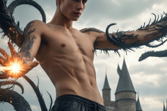 Shirtless Boys of Hogwarts,House Slytherin,School of Witchcraft and Wizardry,Harry Potter