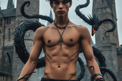 Shirtless Boys of Hogwarts,House Slytherin,School of Witchcraft and Wizardry,Harry Potter