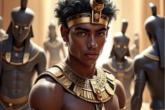 King Tutankhamun - Egyptian Pharaoh