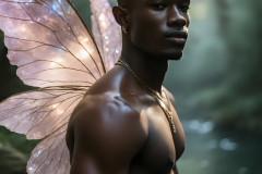 Brought to life through AI,Capturing the Pristine and Elusive Male Fairy.