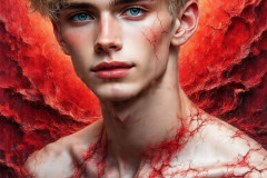 Painting Comes to Life - A Handsome Man comes to life and emerges from canvas.