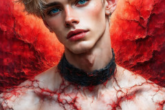 Painting Comes to Life - A Handsome Man comes to life and emerges from canvas.