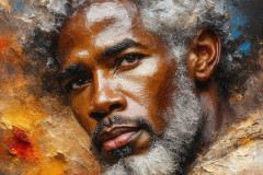 Painting Comes to Life - A Handsome Man comes to life and emerges from canvas.