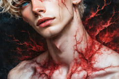 Painting Comes to Life - A Handsome Man comes to life and emerges from canvas.