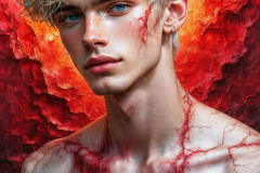 Painting Comes to Life - A Handsome Man comes to life and emerges from canvas.