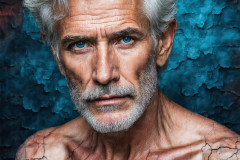 Painting Comes to Life - A Handsome Man comes to life and emerges from canvas.