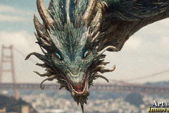 The Dragon God Bahamut Dominates the Sky, Passing Devine Judgment