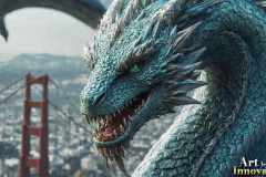 The Dragon God Bahamut Dominates the Sky, Passing Devine Judgment