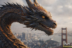 The Dragon God Bahamut Dominates the Sky, Passing Devine Judgment