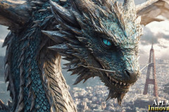 The Dragon God Bahamut Dominates the Sky, Passing Devine Judgment