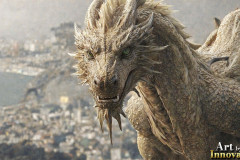 The Dragon God Bahamut Dominates the Sky, Passing Devine Judgment