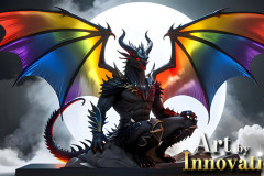 Dragon Pride, even dragons can be gay,)