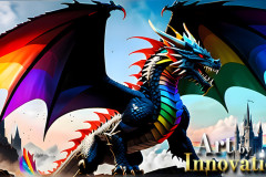 Dragon Pride, even dragons can be gay,)