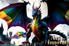 Dragon Pride, even dragons can be gay,)