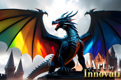 Dragon Pride, even dragons can be gay,)