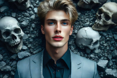 The Vampire Lestat de Lioncourt,AI Photos of The Legend Created by Anne Rice
