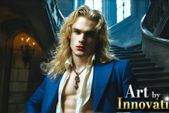 The Vampire Lestat de Lioncourt,AI Photos of The Legend Created by Anne Rice