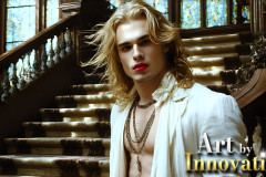 The Vampire Lestat de Lioncourt,AI Photos of The Legend Created by Anne Rice
