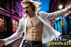 The Vampire Lestat de Lioncourt,AI Photos of The Legend Created by Anne Rice
