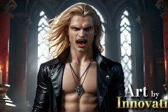 The Vampire Lestat de Lioncourt,AI Photos of The Legend Created by Anne Rice