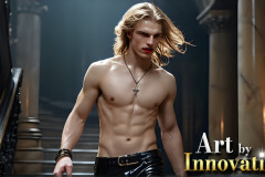 The Vampire Lestat de Lioncourt,AI Photos of The Legend Created by Anne Rice