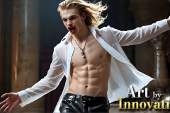 The Vampire Lestat de Lioncourt,AI Photos of The Legend Created by Anne Rice