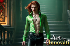 The Vampire Lestat de Lioncourt,AI Photos of The Legend Created by Anne Rice