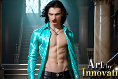 The Vampire Lestat de Lioncourt,AI Photos of The Legend Created by Anne Rice