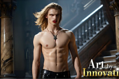 The Vampire Lestat de Lioncourt,AI Photos of The Legend Created by Anne Rice