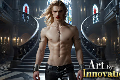 The Vampire Lestat de Lioncourt,AI Photos of The Legend Created by Anne Rice