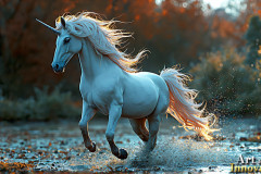 Unicorns, the Myth the Legend, the Fantasy Flying Horse.