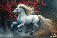 Unicorns, the Myth the Legend, the Fantasy Flying Horse.