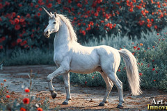 Unicorns, the Myth the Legend, the Fantasy Flying Horse.