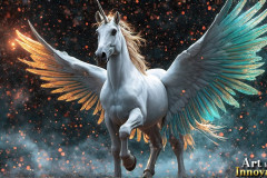 Unicorns, the Myth the Legend, the Fantasy Flying Horse.