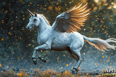 Unicorns, the Myth the Legend, the Fantasy Flying Horse.