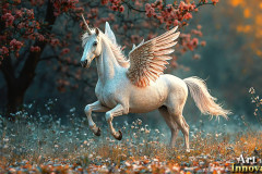 Unicorns, the Myth the Legend, the Fantasy Flying Horse.