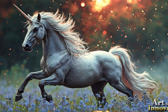 Unicorns, the Myth the Legend, the Fantasy Flying Horse.