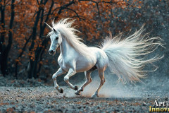 Unicorns, the Myth the Legend, the Fantasy Flying Horse.